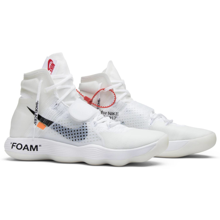 Tenis Nike React Hyperdunk Off White Flyknit (the Ten)