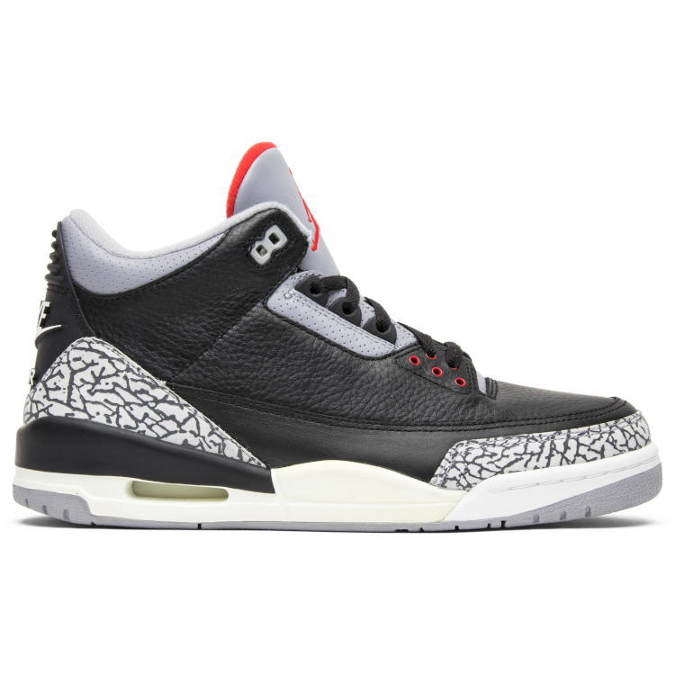 Tenis Jordan 3 Black Cement