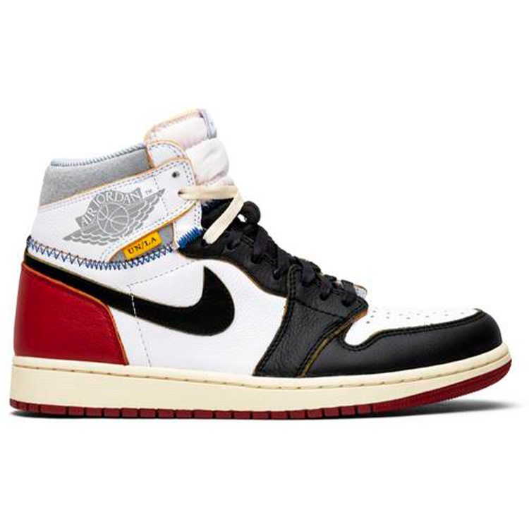Tenis Air Jordan 1 High Union Los Angeles Black Toe