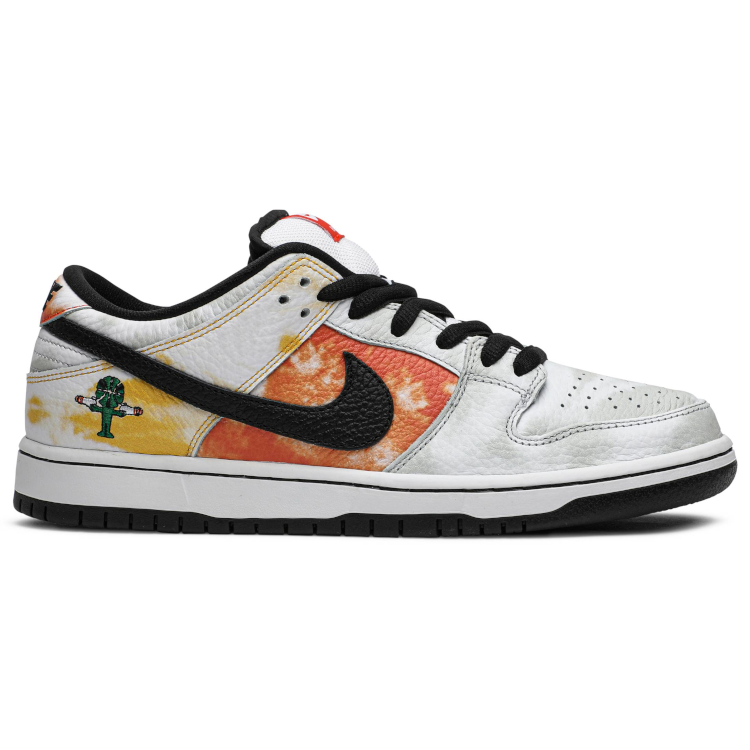 Tenis Nike Sb Dunk Low Raygun Tie Dye White