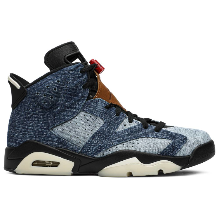 Tenis Jordan 6 Washed Denim