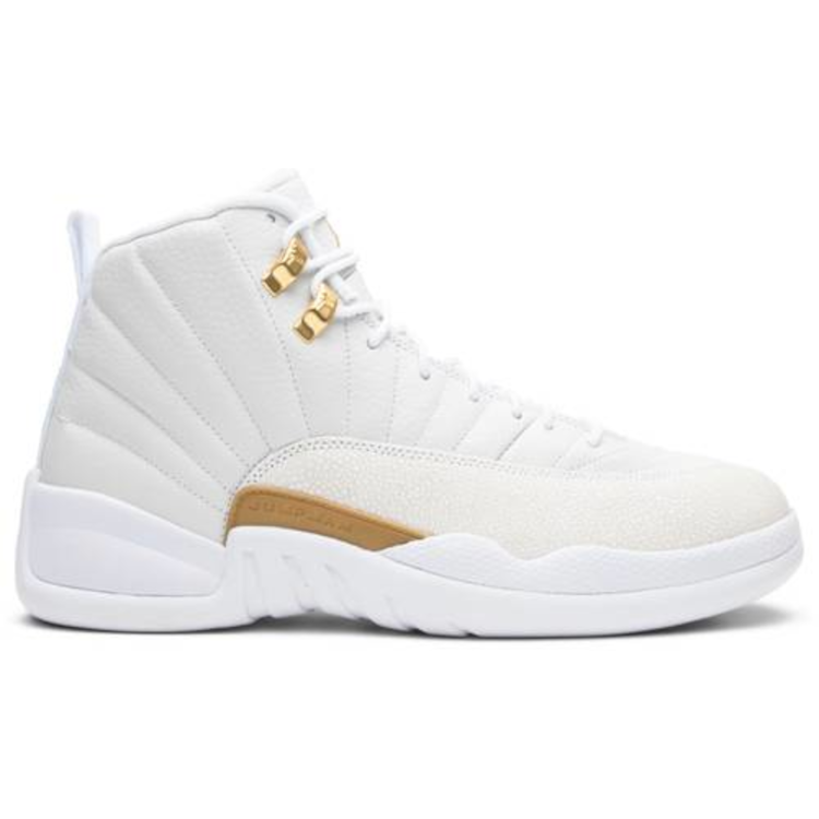 Tenis Jordan 12 Ovo White