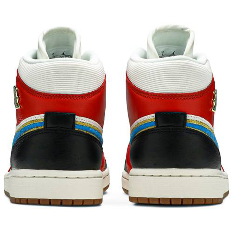 Tenis Air Jordan 1 Mid Let(her)man