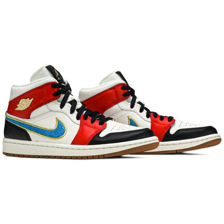 Tenis Air Jordan 1 Mid Let(her)man