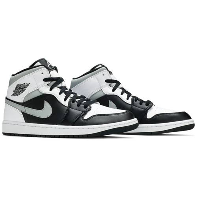 Tenis Air Jordan 1 Mid White Shadow