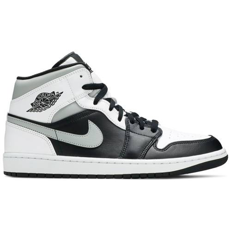 Tenis Air Jordan 1 Mid White Shadow